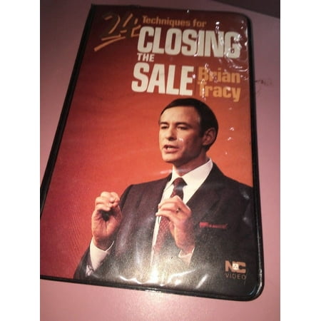 24 techniques for closing the sale vhs brian