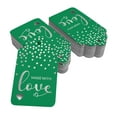 thumbnail image 2 of Inkdotpot Real Silver Foil Made With Love Text Tags Favor Hang Paper Tags 50 Pieces, 2 of 6