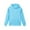 Light Blue, variant on Staki Kids Hoodies Girls Cute Hoodies for Teen Girls Trendy Preppy Hooded Sweatshirts Oversized Long Sleeve Shirts Gradient Clothes for Girls (Hot Pink,3-4 Years)