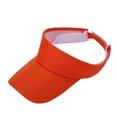 thumbnail image 1 of Bienvenido Visera Sombrero de ala Ancha Visera Gorra para Deportes Golf Tenis Playa Hombres Mujeres (Naranja), 1 of 2