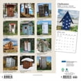 thumbnail image 2 of Outhouses | 2026 12x24" (Hanging) Monthly Square Wall Calendar | Plato, 2 of 9