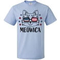 thumbnail image 3 of Inktastic 4th of July Meowica Cat in Flag Sunglasses T-Shirt, 3 of 5