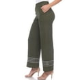 thumbnail image 4 of White Mark Women's Wide-Leg Pants, 4 of 5