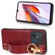 thumbnail image 5 of Funda de teléfono para Redmi 12C Dama Wrist Band + Cristal 9D, 5 of 5