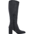 thumbnail image 2 of Sam Edelman Womens Elsy Leather Block Heel Knee-High Boots, 2 of 3
