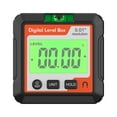 thumbnail image 1 of Zootealy Digital Angle Ruler with Inclinometer, Electronic Level Tool with Bubble, Magnetic Base, Angle Gauge, LCD Protractor, White, JD10, ABS Material, 4x90° Measuring Range, 0.05° Display, 1 of 6
