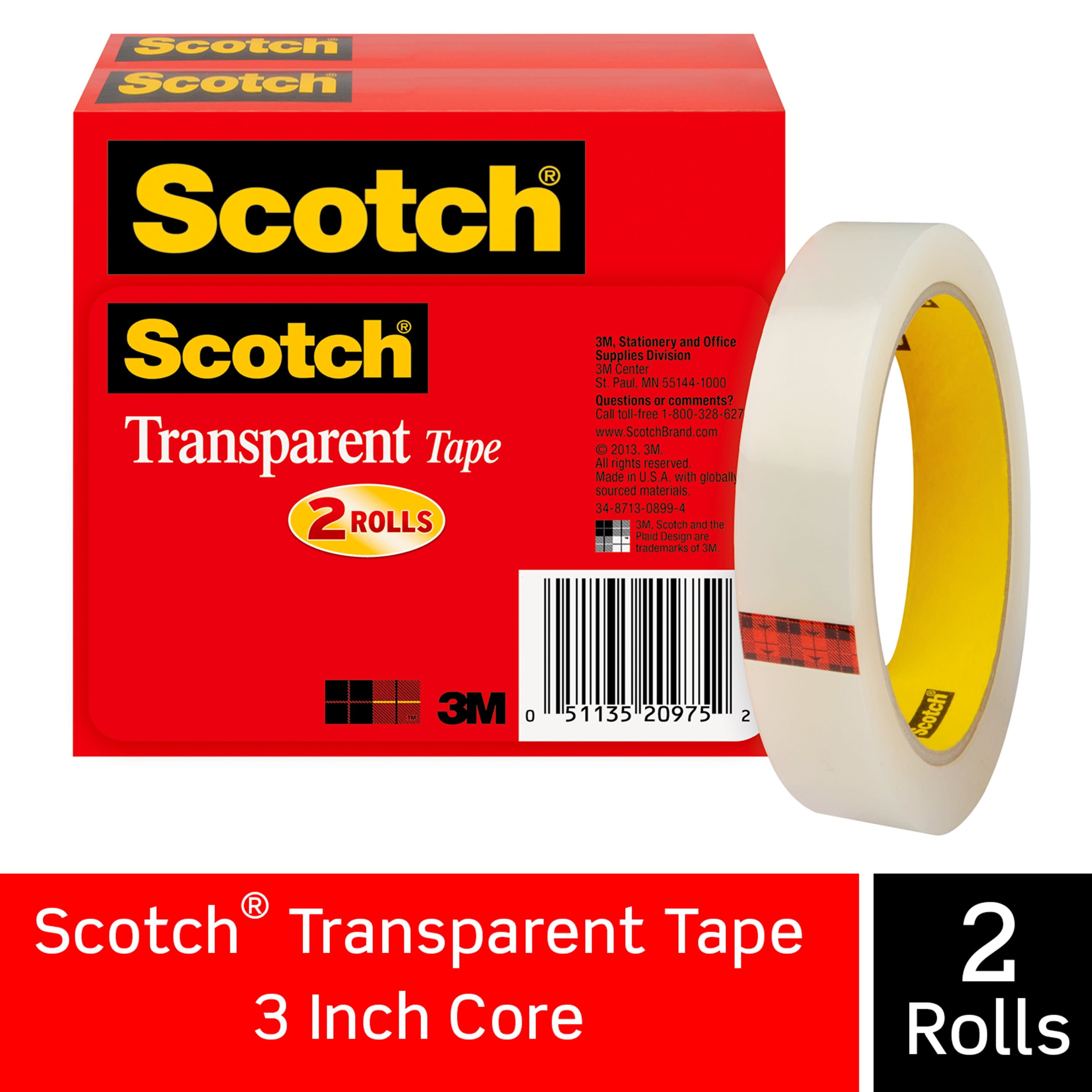 Scotch emballage transparent 48mmx40m - Talos