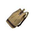 thumbnail image 4 of Ruiboury Men's Canvas Backpack Rucksack Laptop Backpack Mountaineering Coffee Hiking for L Khaki, 4 of 6