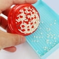thumbnail image 4 of Separador de taladro de pintura de diamante, puntos de pintura de diamante separados portátiles, herramienta de artesanía, divisor de taladro cuadrado Rojo Hugo Separador de taladro de pintura, 4 of 9