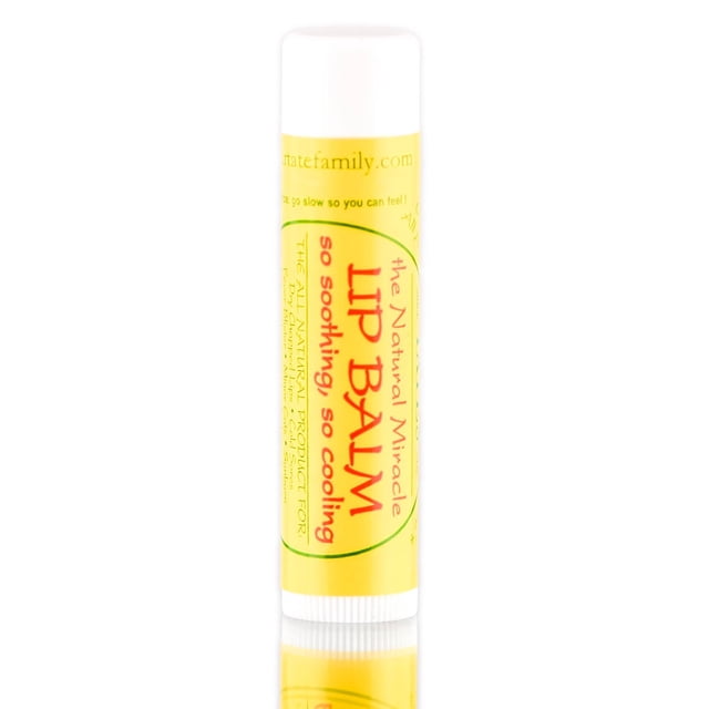 Bálsamo labial Tate's The Natural Miracle, tan suavizante y refrescante