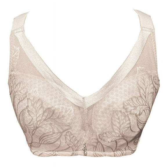 BIMEI Women Everyday Bra for Mastectomy Silicone Breast Inserts 2424,Beige,36C