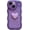Purple, variant on for iPhone 15 Pro Max Case 6.7" Cute 3D Heart Bling Glitter Star Transparent Clear Wavy Curly Camera Cover Shockproof Soft Silicone Non-Slip Protective Cover for Women (White)