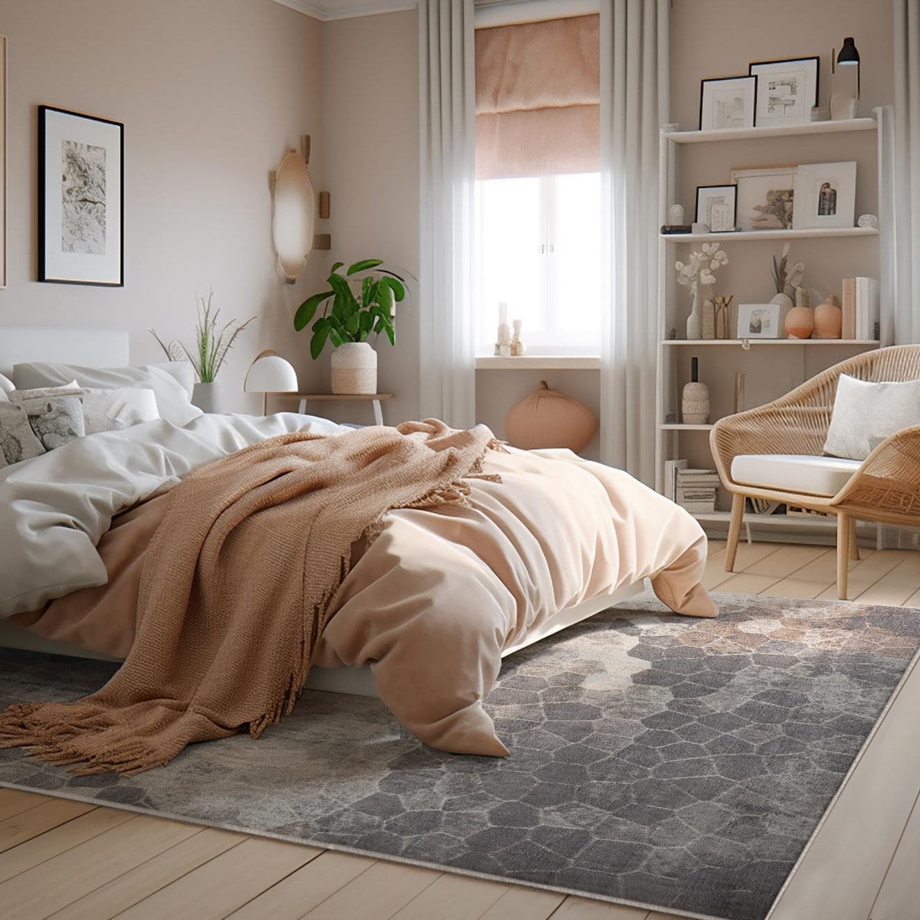 Rug Branch Havana Collection Traditional Distressed Area