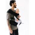thumbnail image 4 of TushBaby Snug - Portabebés 2 en 1 Manos Libres con Asiento de Cadera y Soporte Lumbar, Negro, 4 of 7