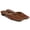 coffee color, variant on Women  Low Heel House Slippers — Square-Toe, Closed-Toe Mule Slip Ons