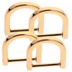 thumbnail image 1 of IFANLANDOR 4Ud D Ring Dorado Para Bolsa Accesorios De Hardware Durable Para Mochila Y Uso Diario, 1 of 6