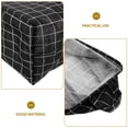 thumbnail image 2 of Collapsible Car Storage Box Fabric Foldable Organizer Bin 1 Set Mini Storage Cubes Nursery Storage Baskets For Car Trunk Black, 2 of 8