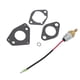 thumbnail image 3 of Solenoide de combustible de carburador, aluminio kit de combustible de combustible para combustible lavadora de papel junta impermeable para piezas de reparación, 3 of 7