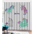 thumbnail image 2 of Cortinas opacas para ventana, ropa de cama, 2 paneles 150x166cm, 2 of 9