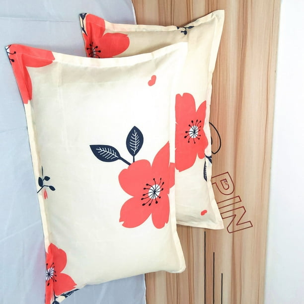 Funda de almohada de algodón, funda de almohada, funda de almohada, funda de almohada, funda de almohada, diseño fácil de usar Jadeshay A