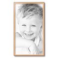 thumbnail image 2 of ArtToFrames 15" x 27" Gold And Stained Brown Picture Frame, 15x27 inch Gold Wood Poster Frame (WOM-4766), 2 of 8