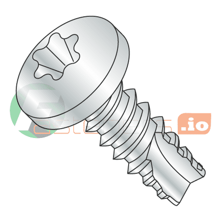 

#8 x 3/8 Type 25 Thread Cutting Screws / Six-Lobe (Torx) / Pan Head / Steel / Zinc (Quantity: 10 000 pcs)