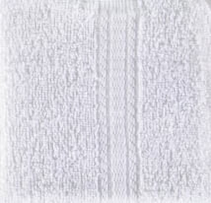 Mainstays Adult Basic Solid Washcloth 12x12, White