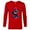 New Red, variant on Marvel Spider-Man: Across the Spider-Verse Miles Glitch - Long Sleeve T-Shirt for Men - Customized-White