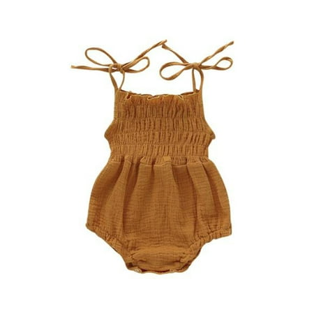 

Newborn Kid Girl Bodysuit Romper Jumpsuit Outfit Summer Clothes