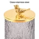 thumbnail image 3 of Ficarrico Caja de almacenamiento de cristal, joyero con tapa, pequeño joyero para mujer, 3 of 5