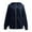 Navy, variant on lnmuld Solid Color Womens Fashion Zipper Hoodie Jacket Sweatshirt Autumn Pocket Winter Clothing Size:XL