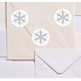 thumbnail image 4 of Great Papers! 1" Snowflake Seals, Silver (903396), 4 of 4