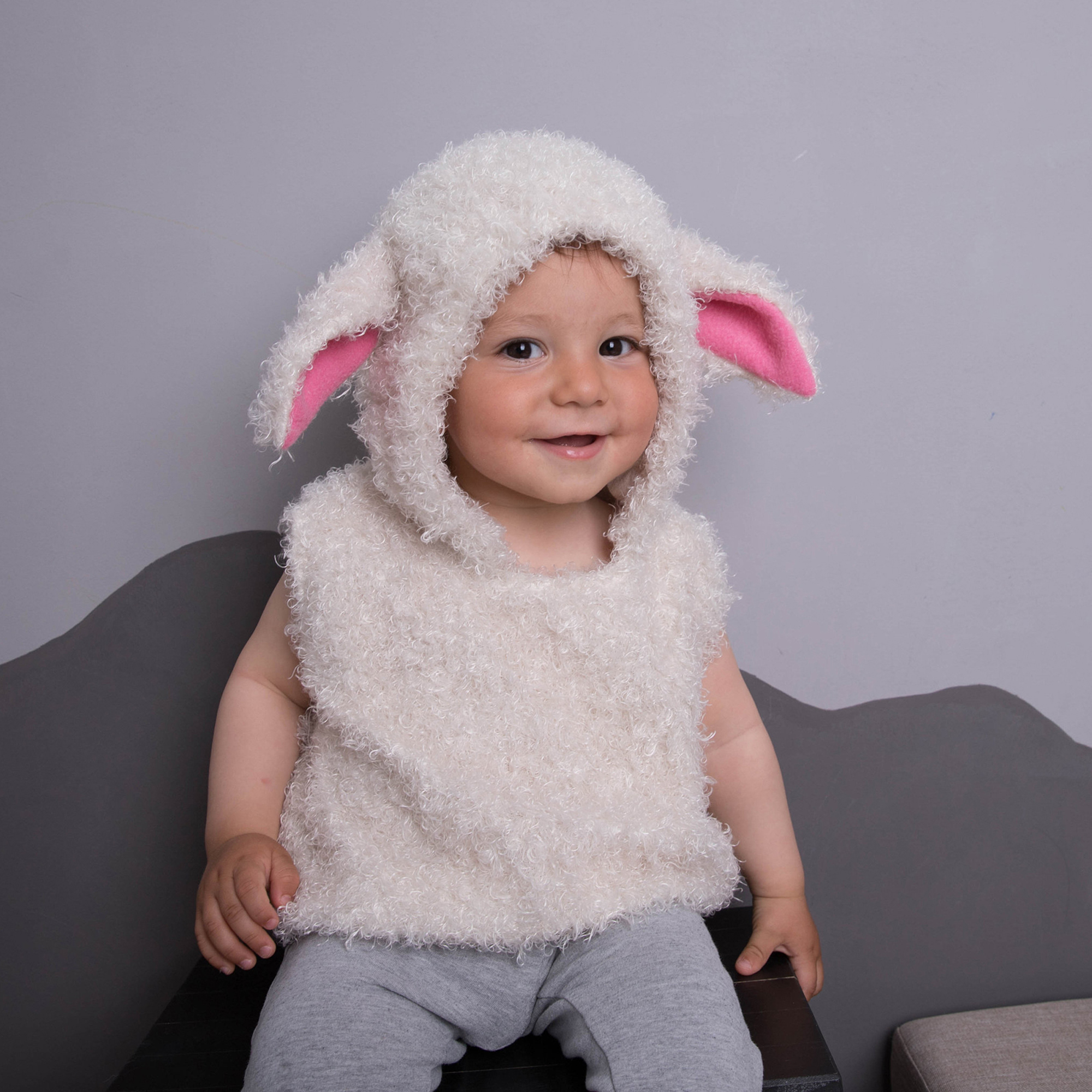 Kids Baby Halloween Animal Costume Cute Bunny Ear Hoodie Romper 