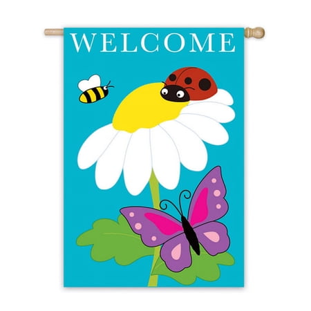 Flag, App, Reg, Garden Welcome