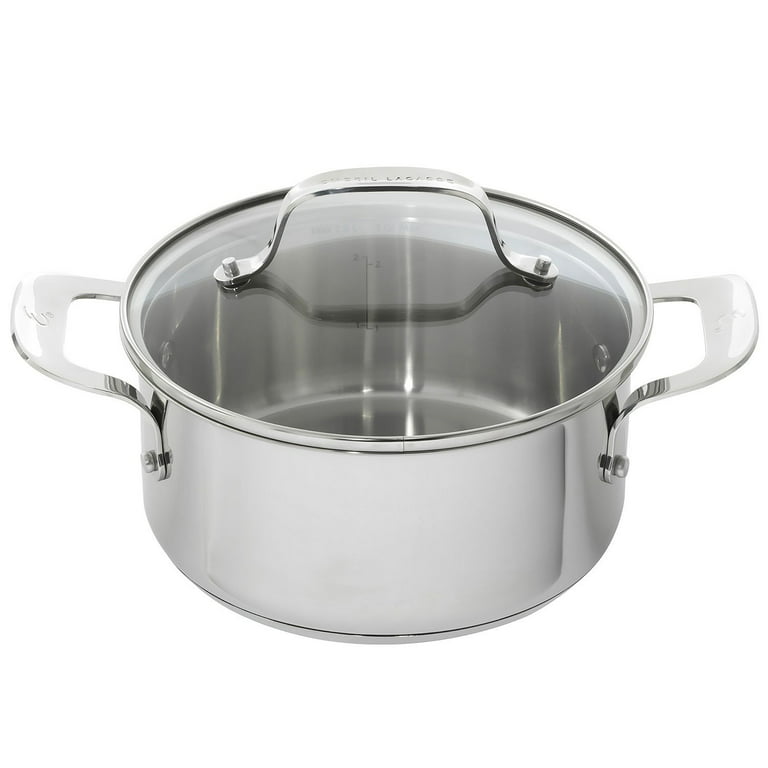 Emeril Stainless Steel 2 Qt. Saucepan With Lid, Sauce & Steamer Pots, Household