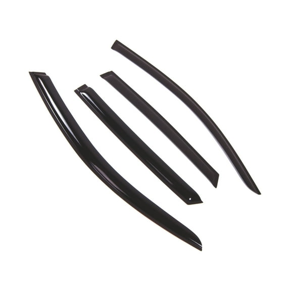 TuningPros Outside Mount Window Visor Deflector Smoke Tinted 4 Pcs Set For 2008-2016 Audi Q5