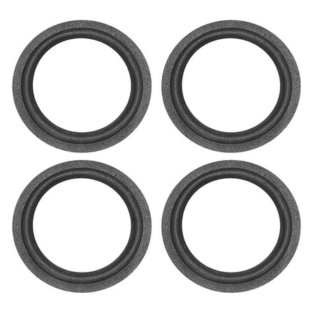 4.5" 4.5 inch Speaker Foam Edge Surround Rings Replacement Part for Speaker Repair or DIY 4 pcs