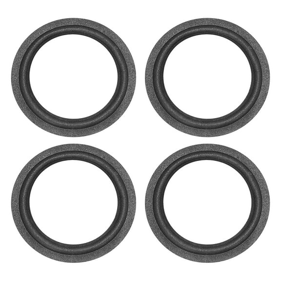 4.5" 4.5 inch Speaker Foam Edge Surround Rings Replacement Part for Speaker Repair or DIY 4 pcs