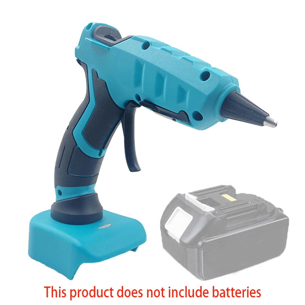 MesaSe 20V Temp Adjust Cordless Glue Gun, LCD Digital Display Fast Heating Glue Gun, Full Size Heavy Duty Hot Glue Gun Kit (Battery Included)