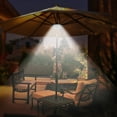 thumbnail image 2 of Topchances Patio Umbrella Light Warm White 3 Lighting Modes Cordless 28 LED Lights,4 AA Battery (Battery not included) Operated Umbrella Pole Light for Patio Umbrellas Camping Tents or Outdoor Use, 2 of 8