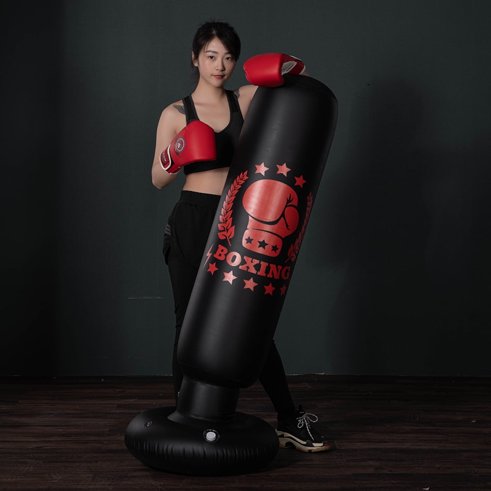 Inflatable Punching Bag Free Standing Boxing Bag Toy ...