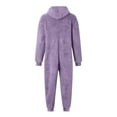 thumbnail image 5 of LIJCC Boys Girls Long Sleeve Zip-Front Jumpsuits Fuzzy Fleece Hooded Rompers Kids Zip up Onesie Sleepwear Cute Playsuit Warm Plush Winter Clothes, 5 of 6
