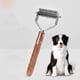 thumbnail image 1 of Peine De Aseo Para Mascotas, Peine De Doble Cara De Acero Inoxidable, De Madera Que Elimina El Pelo Suelto Y Reduce La Caída Para Perros Con Largo Medio, 1 of 7