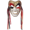 thumbnail image 2 of Tri Color Comedy Mask, 2 of 2