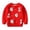 Red, variant on ibiyuan Kids Sweater Newborn Baby Girl Clothes Cotton Santa Print Christmas Knit Cardigan Long Sleeve Soft Warm Holiday Outerwear Top for Boys Girls