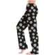 thumbnail image 4 of TaTaai Women's Fashion flower Printed Pants, Elastic High Waist, Drawstring Design, Full Length, Pockets, Casual Yoga Sport Daily Wear Gift, 4 of 6