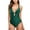 Green, variant on V Neck One Piece Swimsuits for Women Sexy Bandage Swimwear Bathing Suits