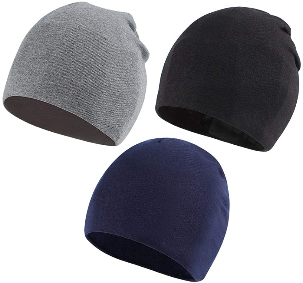 3 Pack Baby Hat Boys Girls Striped Cap 