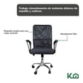 thumbnail image 3 of Silla Ejecutiva Tapizado Mesh Ergonomica Escritorio Oficina KingsHouse by Kingsman 300179, 3 of 8