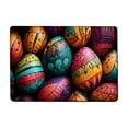 thumbnail image 7 of Tyidzon Easter Door Mat, Easter Buny Welcome Doormat, Happy Colorful Rabbit Front Door Mat Non-Slip Backing Spring Doormat for Indoor Outside Entrance Home Decor, 7 of 7